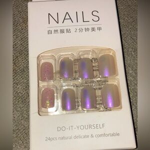 New Pearl holographic Nails press on